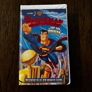 Superman The Last Son of Krypton VHS